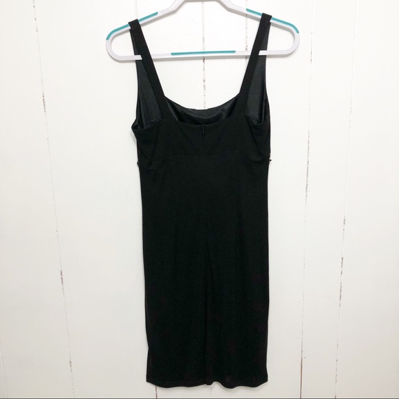 David Meister Sleeveless Little Black Dress; - Picture 4 of 5